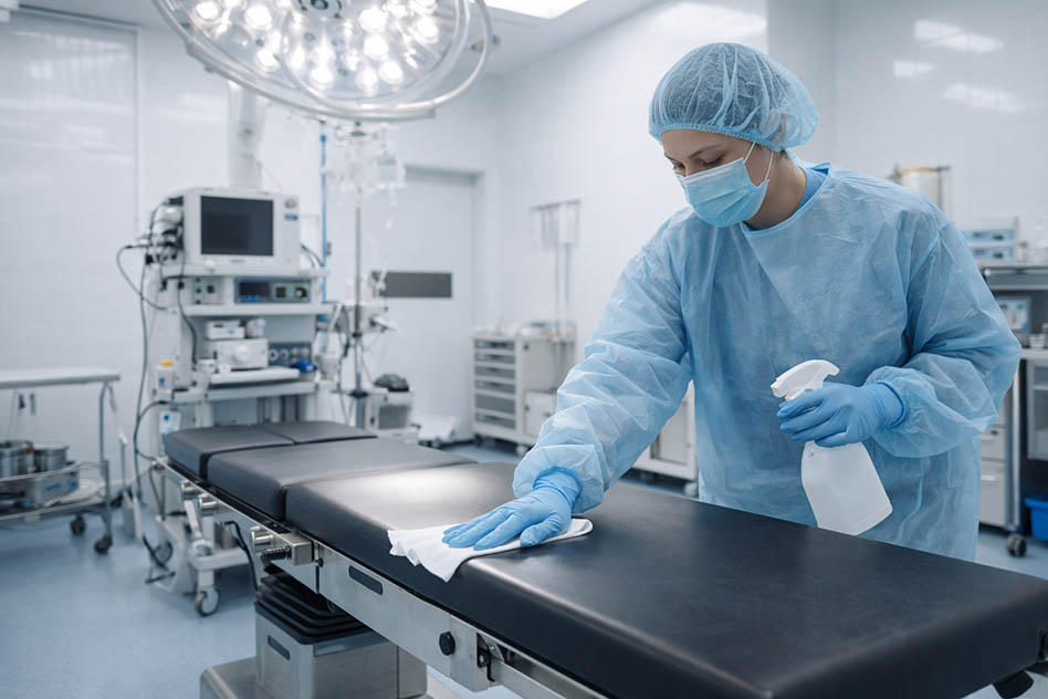 Клининг в медицинских учреждениях: особенности дезинфекции и профилактики ВБИ