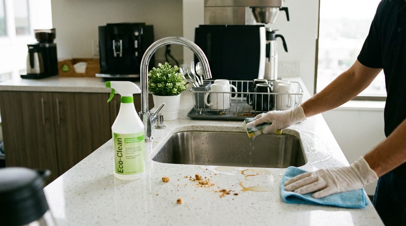 Как организовать ежедневную уборку офиса без остановки рабочих процессов